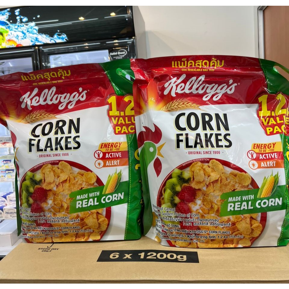 Kellogg's Corn Flakes 1.2kg Value Pack | Shopee Malaysia