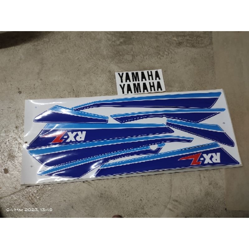sticker body set RXZ jenama runcing | Shopee Malaysia
