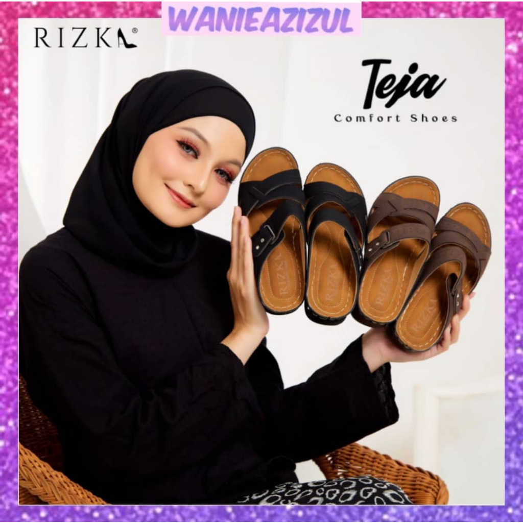 🔥Ready Stock💥TEJA COMFORT SHOES by RIZKA💥Best Selling Comfort Wedges ...
