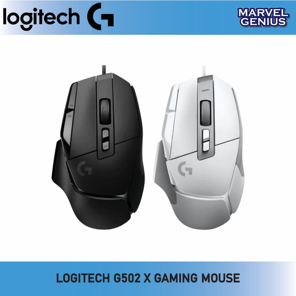 Logitech G502 G502X 502 HERO HIGH PERFORMANCE WIRED GAMING MOUSE / G502 ...