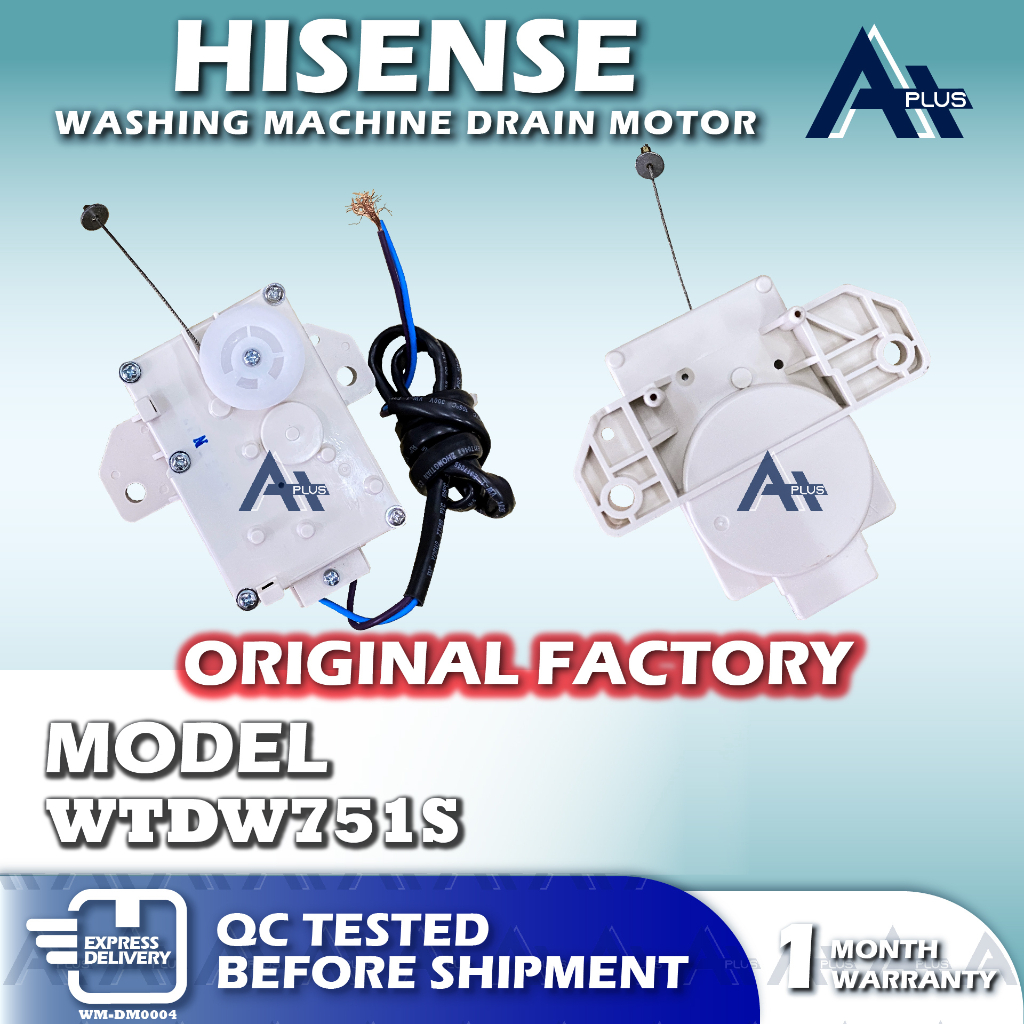 (ORIGINAL) WTDW751S HISENSE Washing Machine Drain Motor WTDW751S