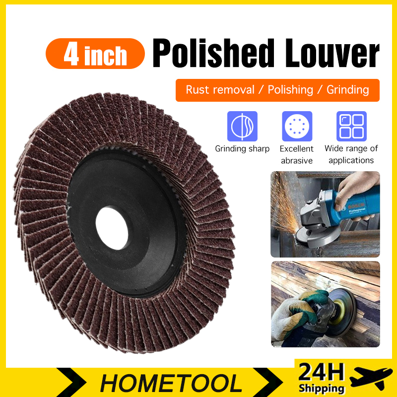 1PC 4 Inch Flap Disc Sand Paper Flap Disc Abrasive Flap Disc Wheel For Angle Grinder Metal Wood