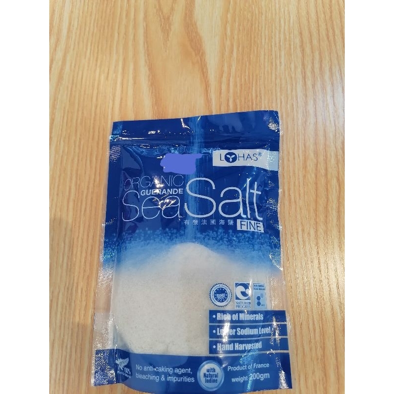 ORGANIC GUERANDE SEA SALT 200G Shopee Malaysia