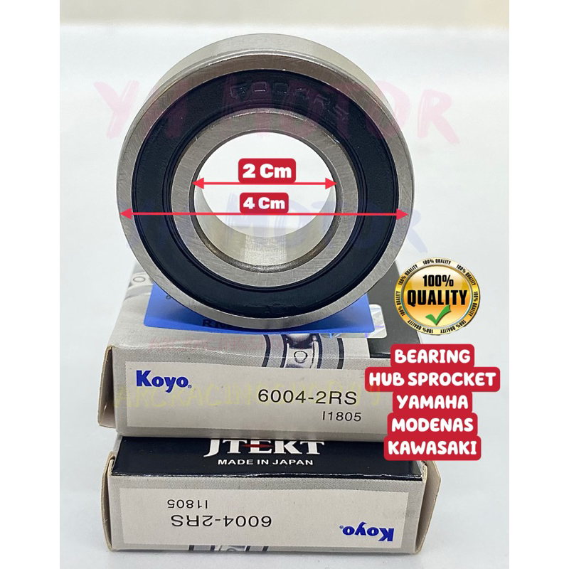 KOYO JAPAN BEARING RIM Sandard 6004/6200/6201/6202/6203/6300/6301/6302 ...
