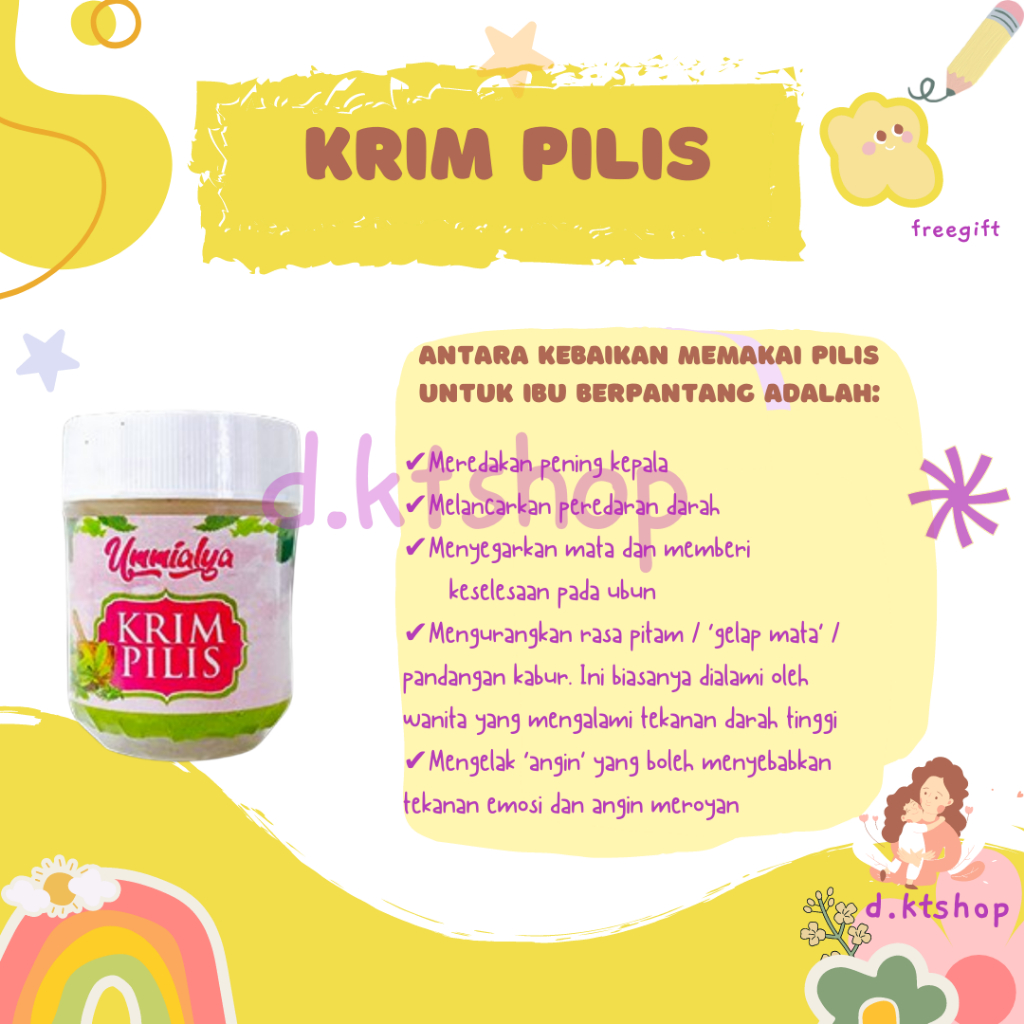 UMMIALYA Rendaman Faraj Sitz Bath Sembuh Luka Bersalin Berpantang