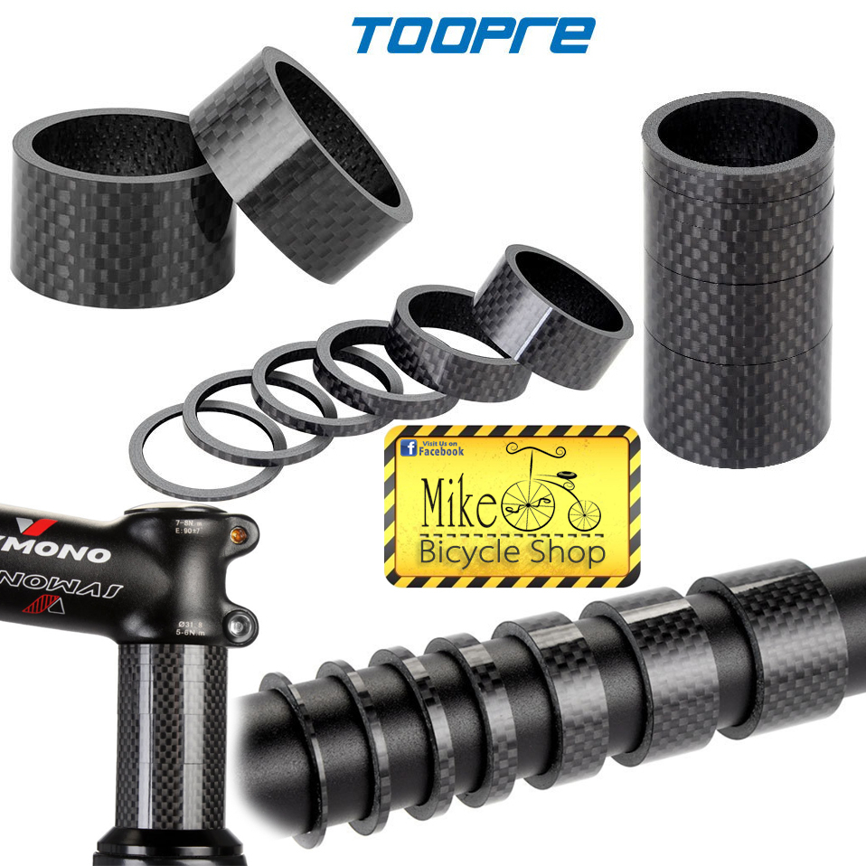 Bicycle Carbon Spacer Set for Steerer 1/8" 28.6MM Headset Spacer MTB
