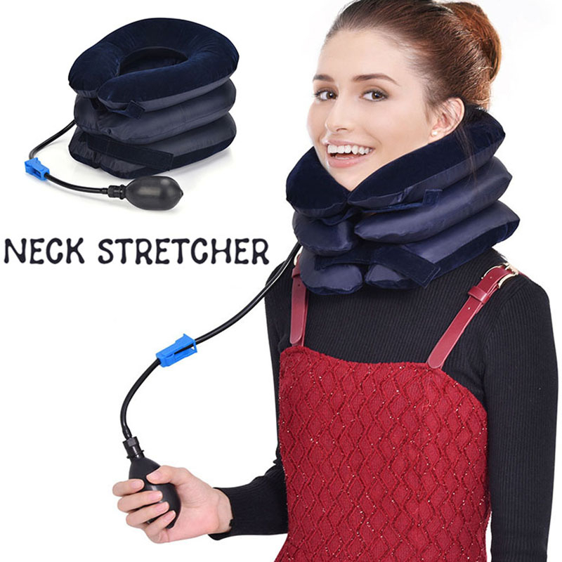 Inflatable Neck Stretcher U-Shape Cervical Traction Air Cervical ...