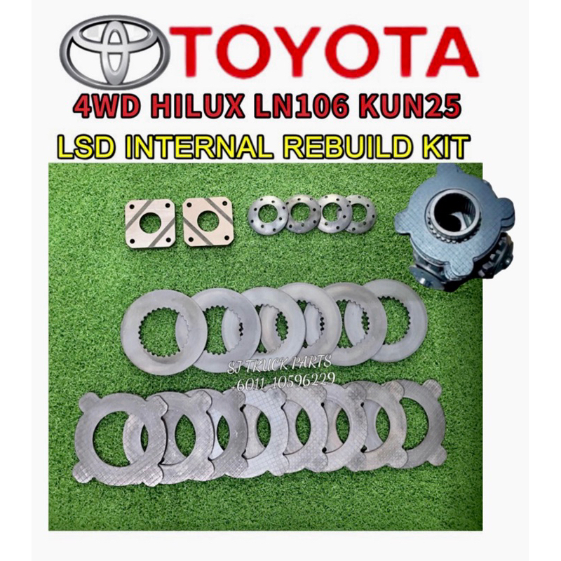 LSD INTERNAL REBUILD KIT FOR TOYOTA HILUX LN106 KUN25 4WD 2WD Shopee
