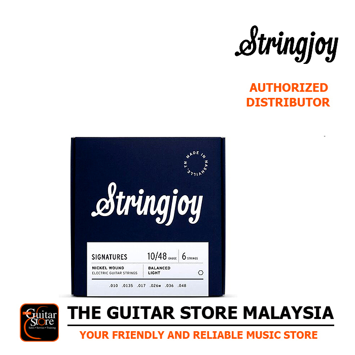 Stringjoy Signatures SJBAL10 Nickel Wound Electric Guitar Strings