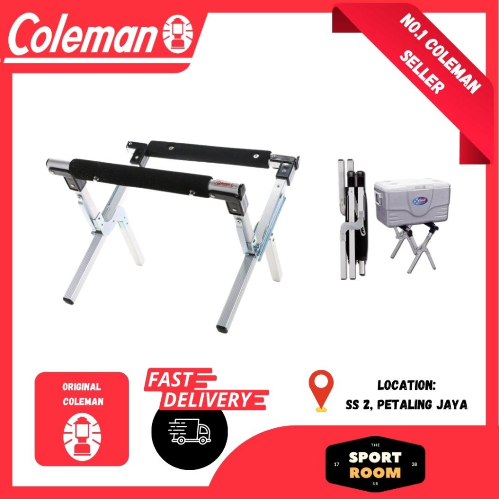 [Ready Stock] COLEMAN Cooler Stand & Lightweight) Shopee