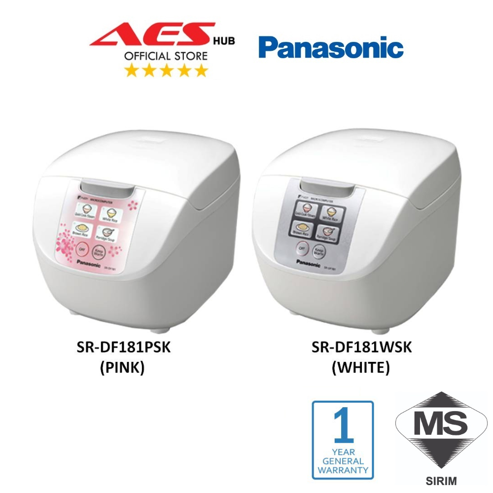 Panasonic 1.8L Jar Digital Rice Cooker Non Stick Periuk