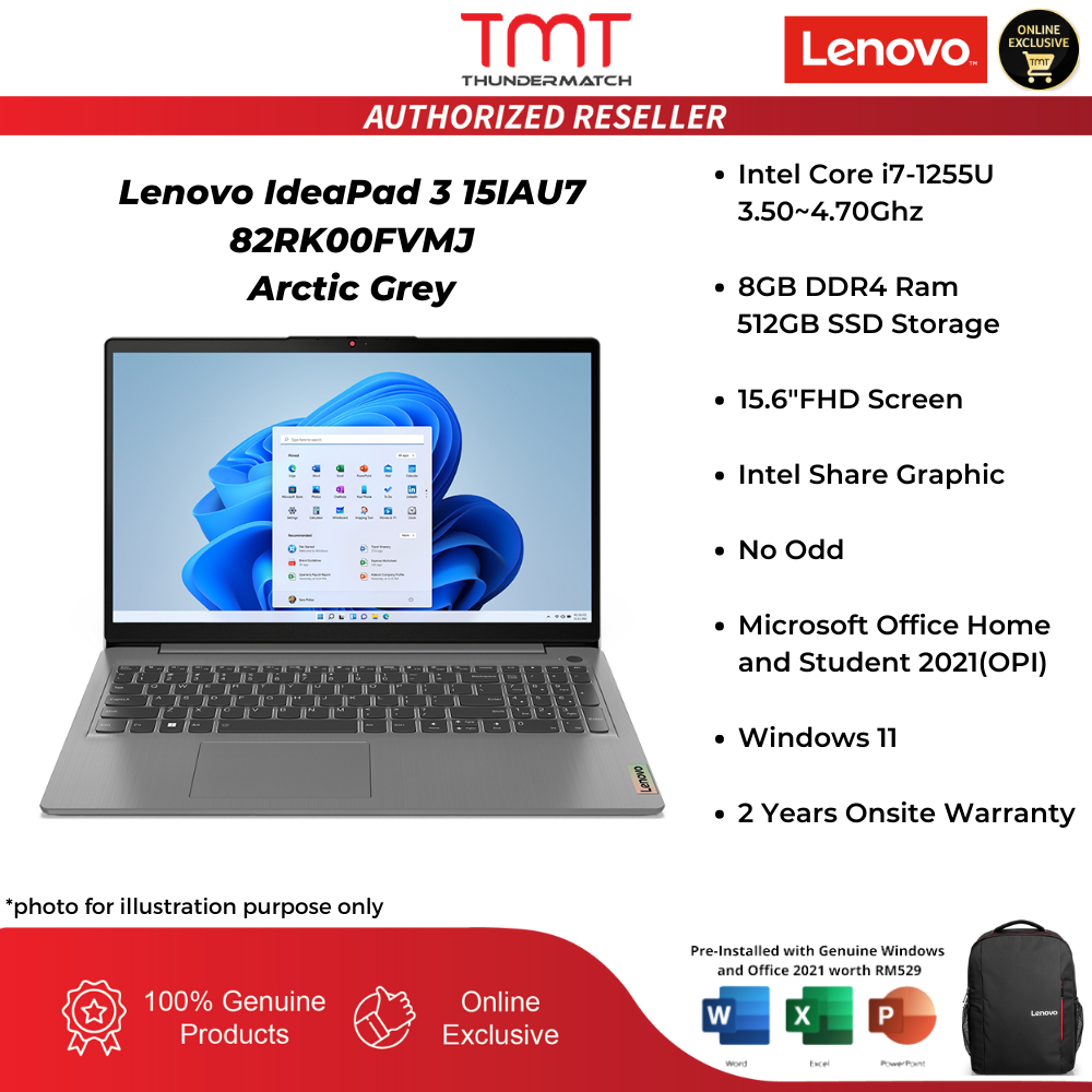 Lenovo IdeaPad 1 15IAU7 (82QD005SFR) - Laptop - | Holy Moley