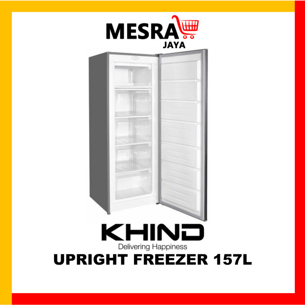 KHIND UPRIGHT FREEZER UF157 157L PETI DINGIN BEKU TEGAK Shopee Malaysia