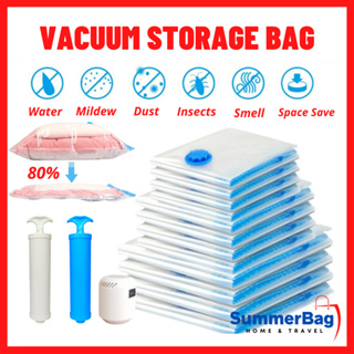 Powerful Vacuum Pump With 8 Storage Bags Electric Travel Vacuum Pump Air Pump  Sealer Bags Space