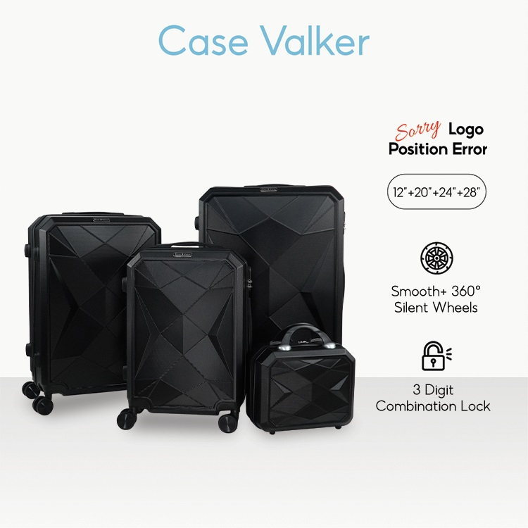 Case Valker Carja 4in1 ABS Hard Case Luggage (28" + 24" + 20" + 12