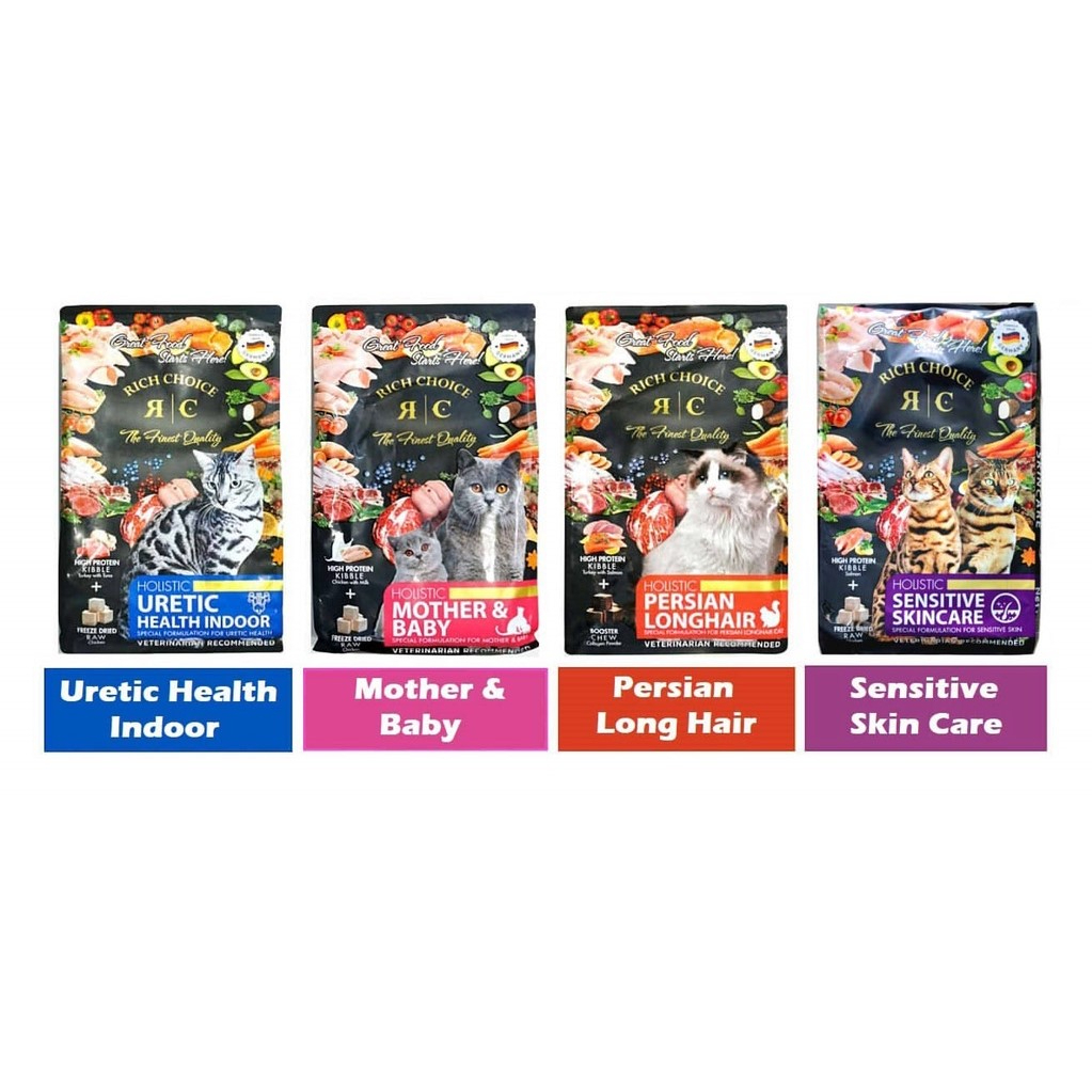 RICH CHOICE HOLISTIC CAT FOOD 2KG ORIGINAL PACK Shopee Malaysia