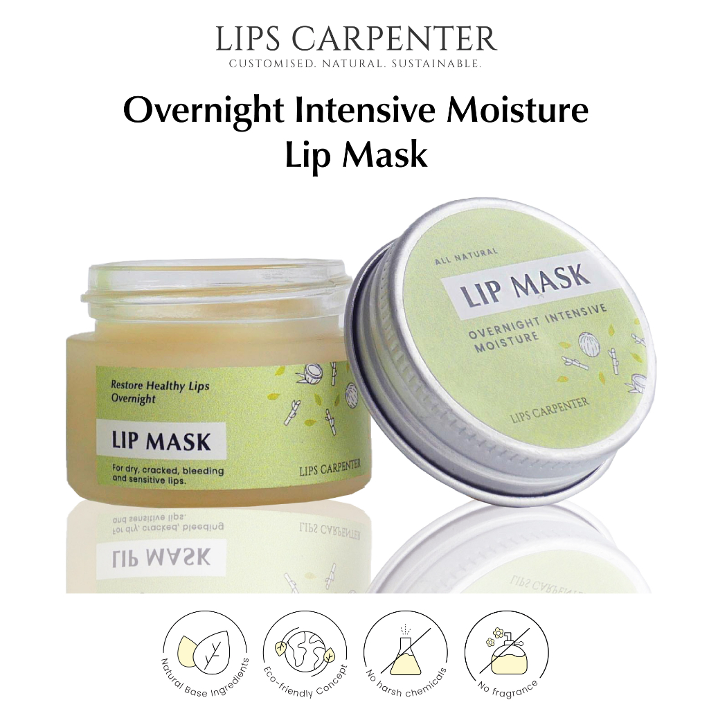 Lips Carpenter [Ready Stock] Lip Mask 15g Natural Moisturising, Lip