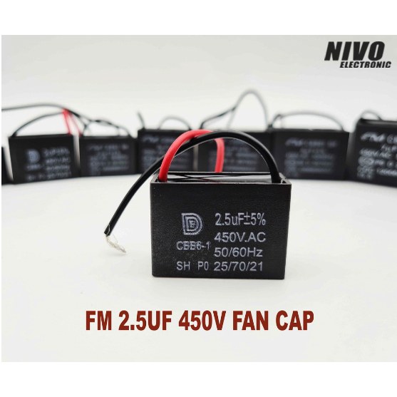 FM CAPACITOR CAPACITOR OR CONDESOR FOR FAN CEILING FAN TABLE FAN ...