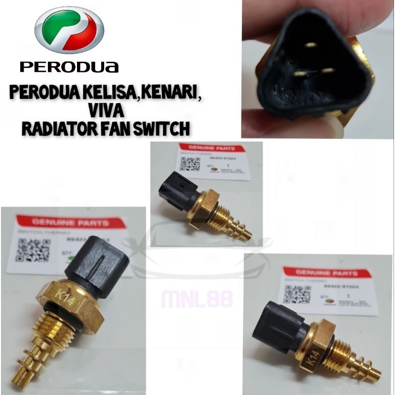 8942287204 PERODUA KELISA KENARI VIVA RADIATOR FAN SWITCH TEMPERATURE