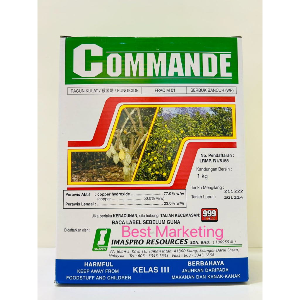 1Kg Commande IMASPRO Copper Hydroxide Racun Kulat Copper Fungicide
