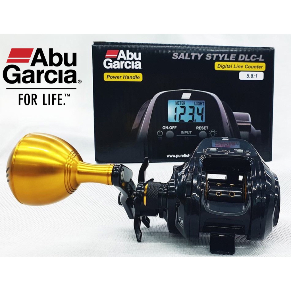 ABU Garcia Salty Style DLC-L Casting Reel / Digital Line Counter