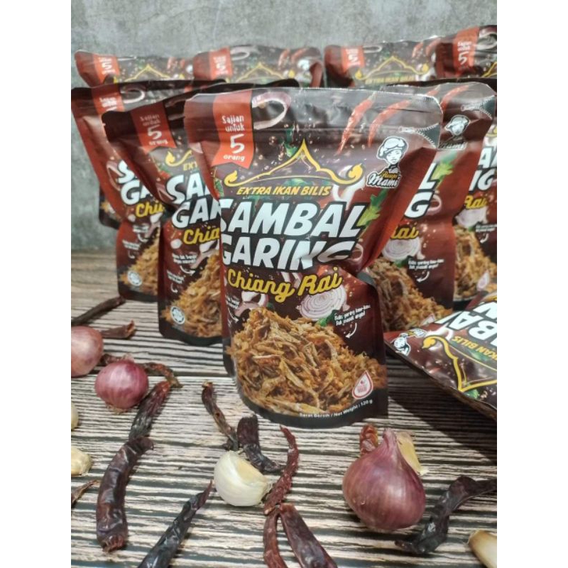 STOK TERBARU EXP 2024 SAMBAL GARING CHIANG RAI Dan SAMBAL UDANG EXTRA ...