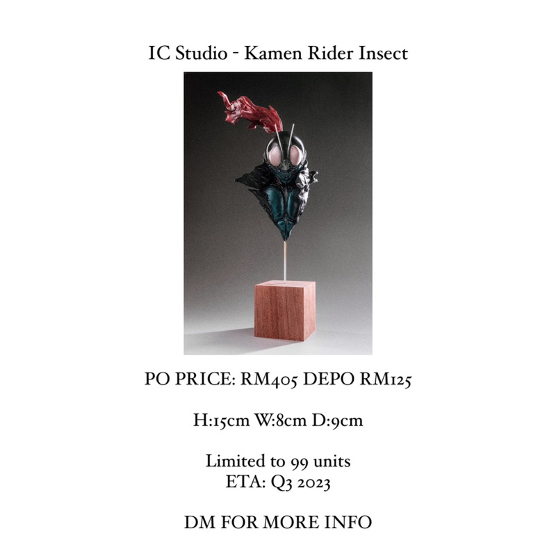 IC Studio - Kamen Rider Insect | Shopee Malaysia