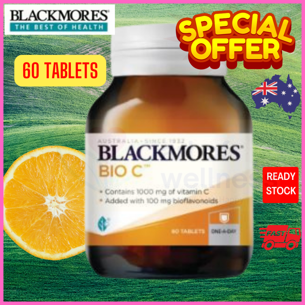 CLEARANCE EXP. 11/2023 BLACKMORES BIO C 💥VITAMIN C 1000MG💥 with citrus