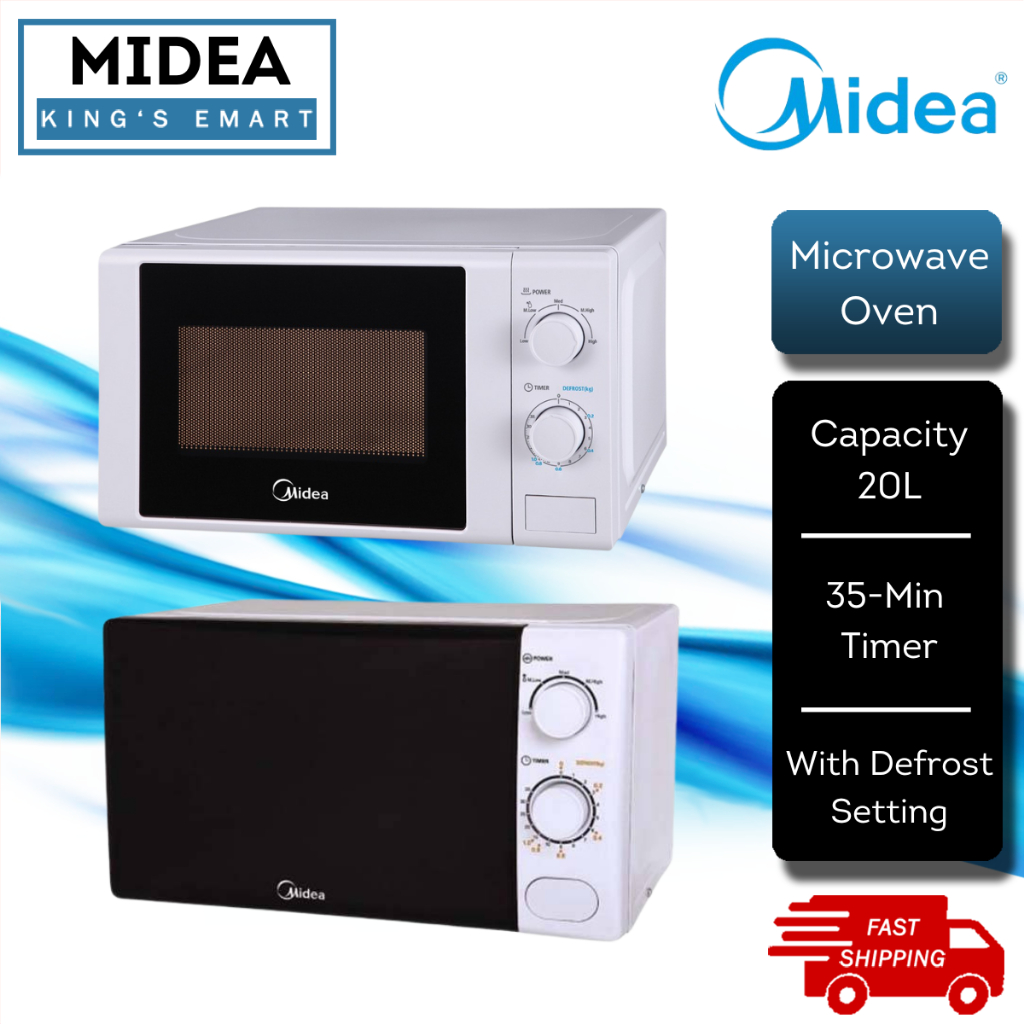 MIDEA Microwave Oven 20L With Defrost Function MM720CXM / MM720CGE ...