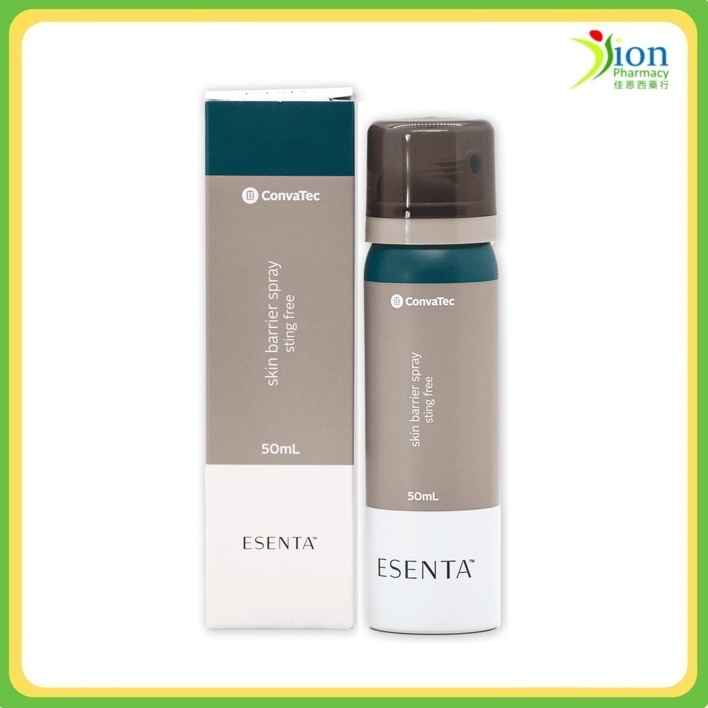 CONVATEC 423288 ESENTA STINGFREE SKIN BARRIER SPRAY 50ML (OSTOMY AND
