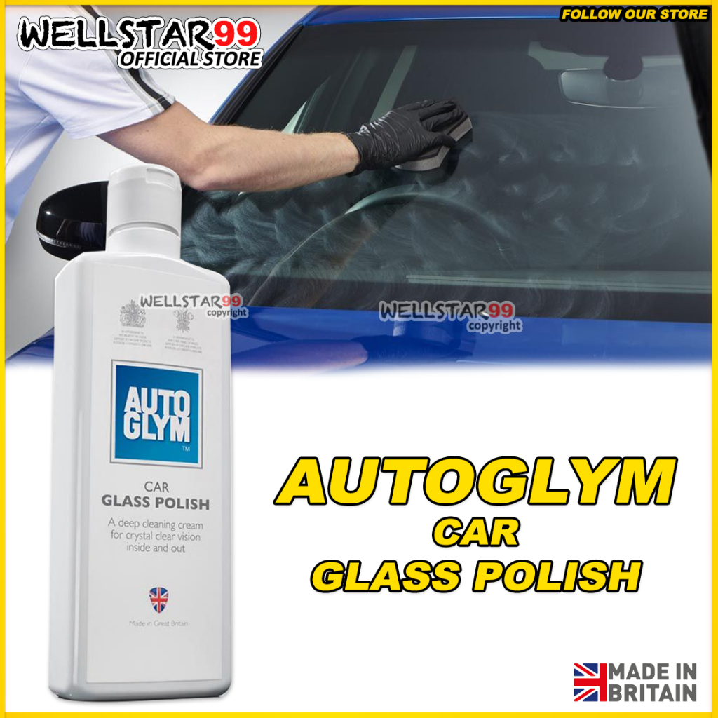 Autoglym Car Glass Polish, 325ml - Windscreen and Car Window