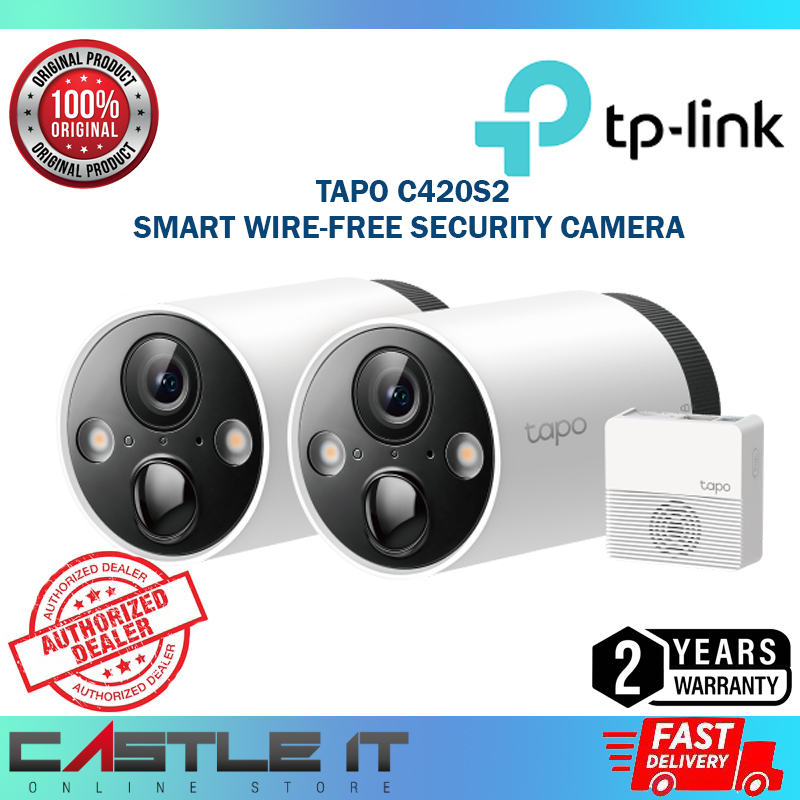 TP-LINK TAPO C400S2 C420S2 SMART WIRE-FREE SECURITY CAMERA CCTV IP ...