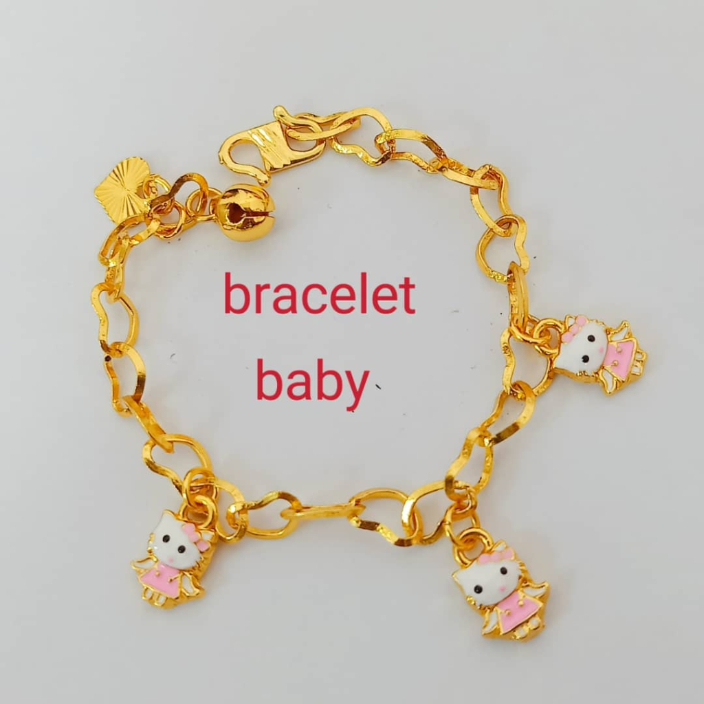 Bracelet Budak Rantai Tangan Emas Bangkok Gold Plated Shopee Malaysia