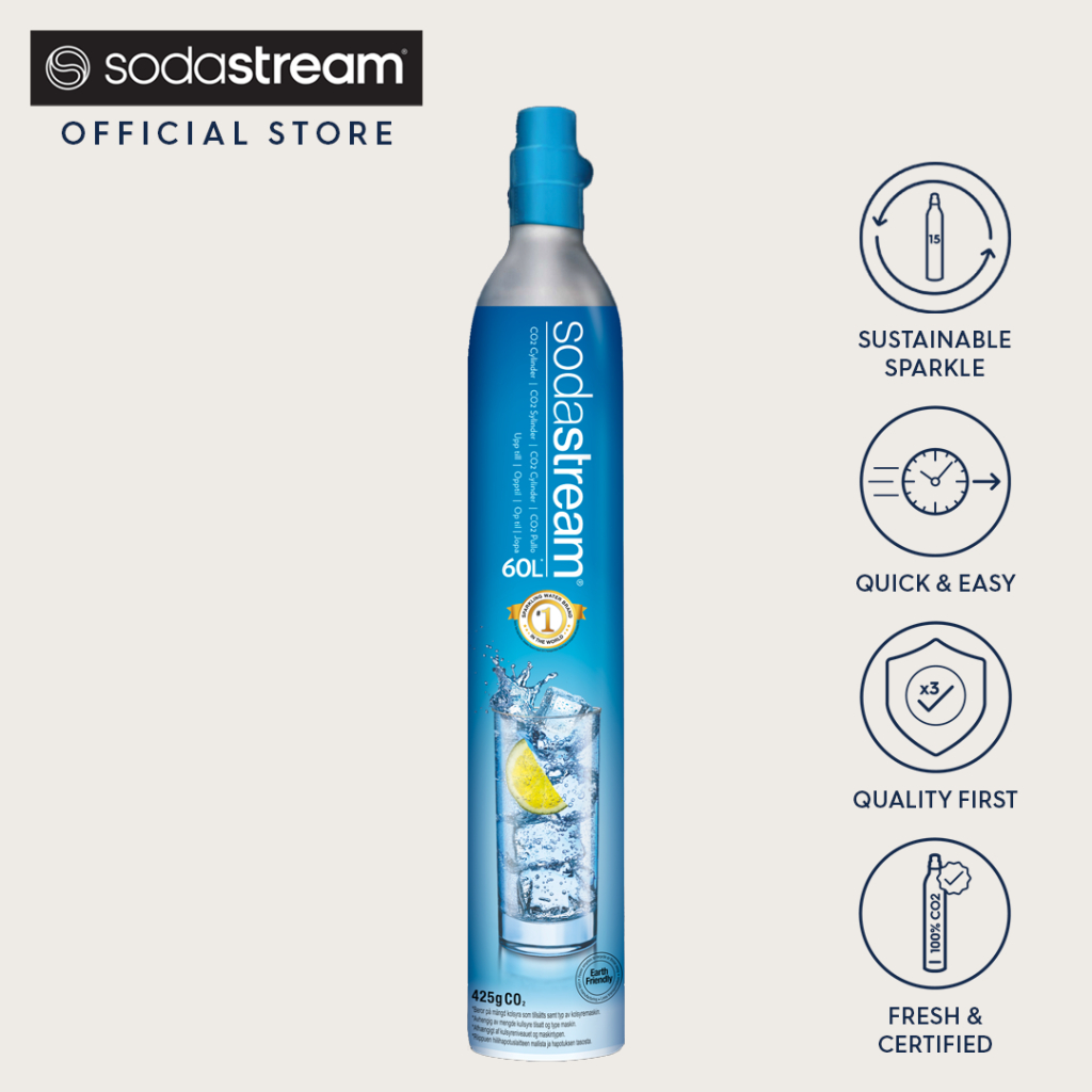 SodaStream® Exchange Screw In CO₂ Gas Cylinder Shopee Malaysia