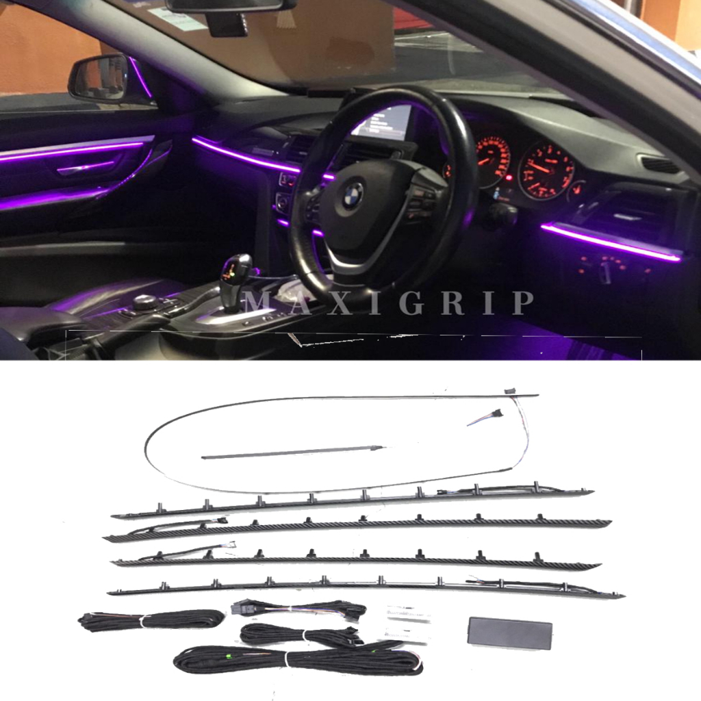 BMW F30 F32 F34 F36 18 colors interior LED trim center console full set ...