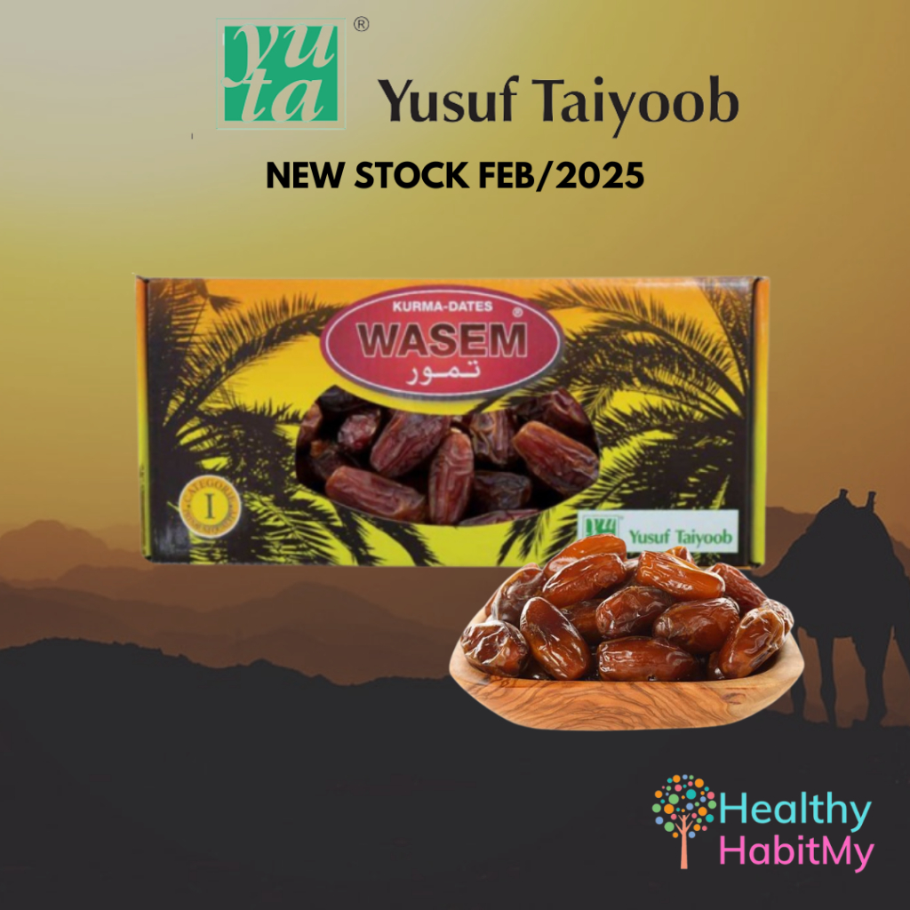 [NEW STOCK/2024] WASEEM Yusuf Taiyoob Kurma Wasem 500g Dates Wasem ...