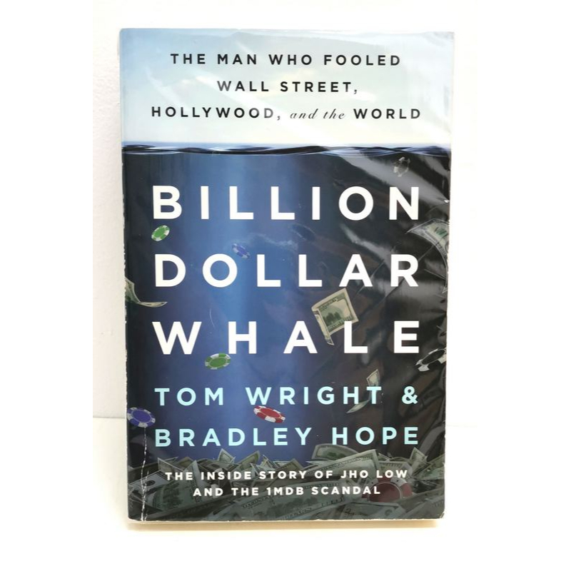 《ORIGINAL WELL-USED》T. Wright & Bradley Hope -BILLION DOLLAR WHALE:The ...