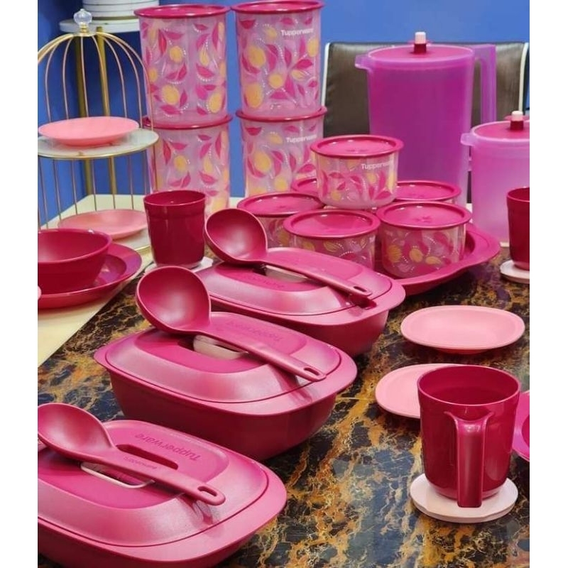 Tupperware Gourmet Server Set/Set Hidang/Tupperware Serving Set