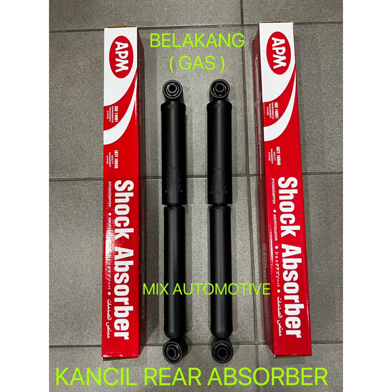 ( 100% ORIGINAL APM ) PERODUA KANCIL REAR RR SHOCK ABSORBER ( G2970 ...