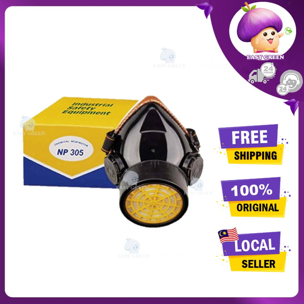 FILTER MASK/TOPENG MUKA MERACUN/PELITUP HIDUNG FILTER DUST/BERKUALITI ...
