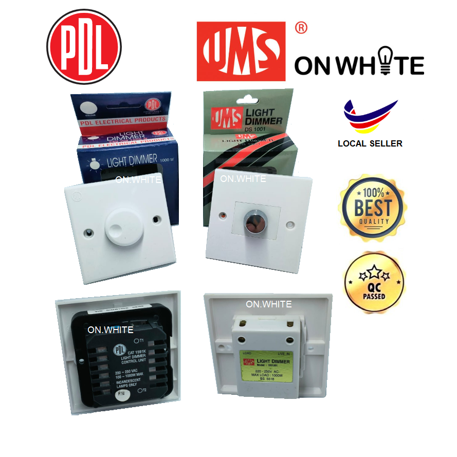 PDL CAT 1591K / UMS DS1001 DIMMER 1000W LIGHT DIMMER Shopee Malaysia