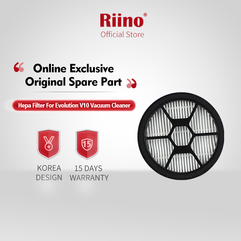 Riino V10 Vacuum Hepa Filter for Evolution V10 Vacuum Cleaner SL560 Shopee Malaysia