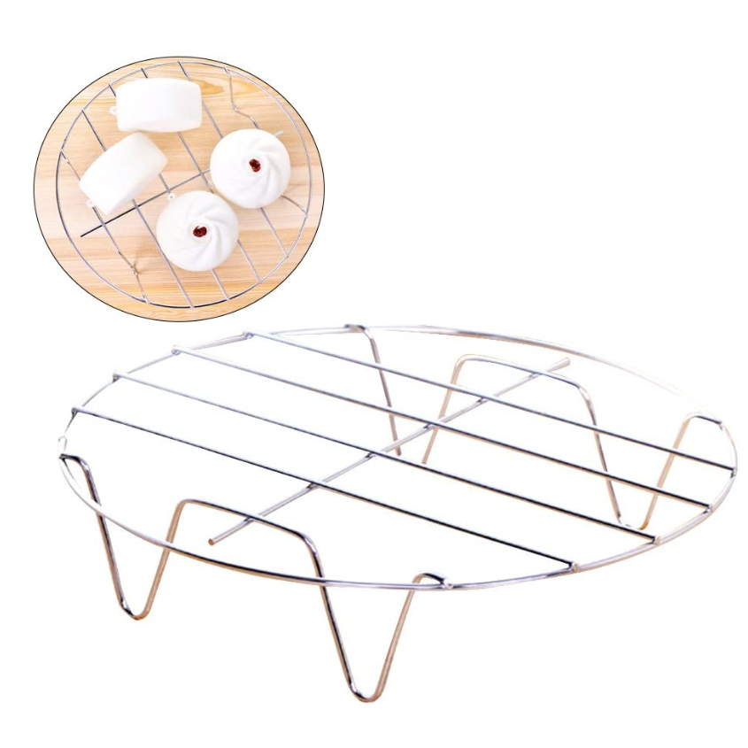 Stainless Steel Steamer Rack Trivet for Round Steamer Rack Stand for ...