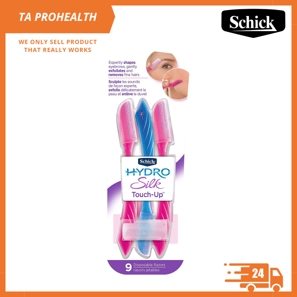 Schick Hydro Silk Touch-Up Multipurpose Exfoliating Dermaplaning Tool ...