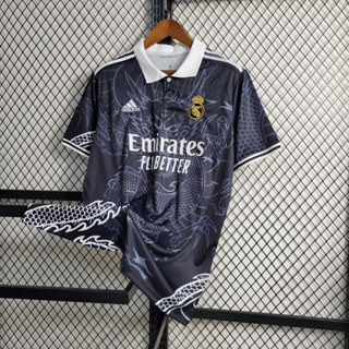 Real Madrid Collar Jersey,Real Madrid Jersey China,Size:18-19 Real