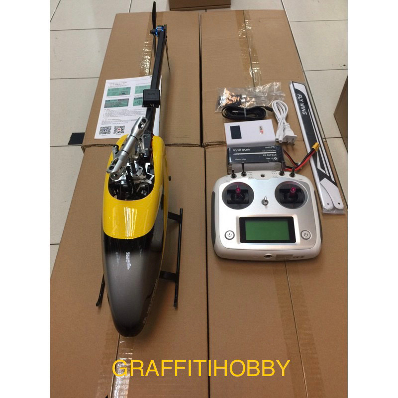 RC Helicopter RTF FLY WING FW450 6CH FBL 3D Flying GPS Altitude Hold ...