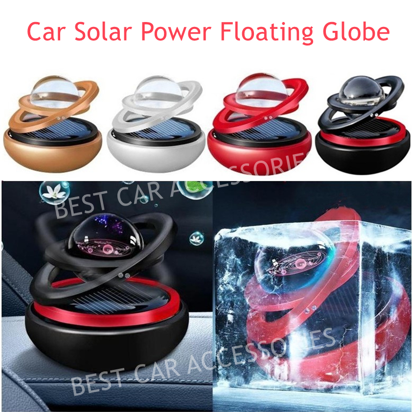 Car Solar Powered Magnetic Floating Globe | Shopee Malaysia