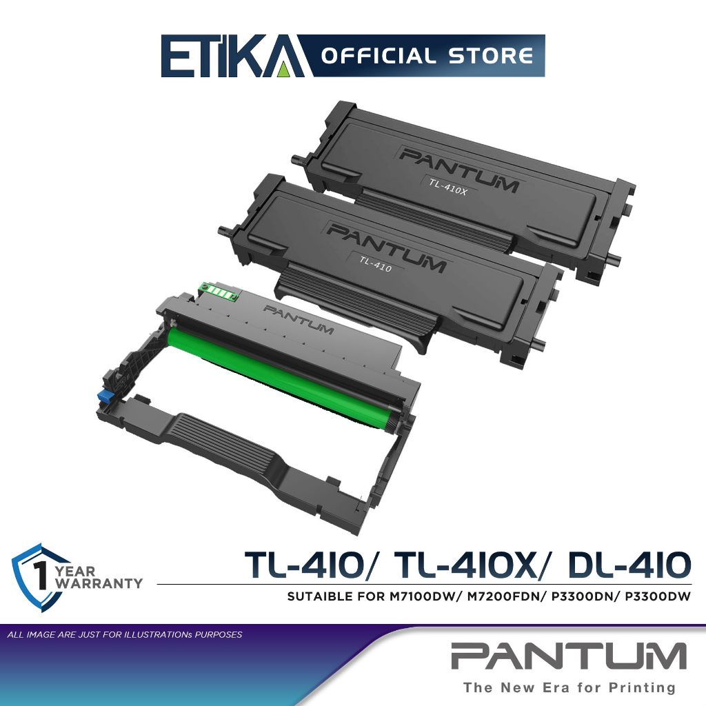 Pantum TL-410/ TL-410X Black Original Toner Catridge | DL-410 Drum ...