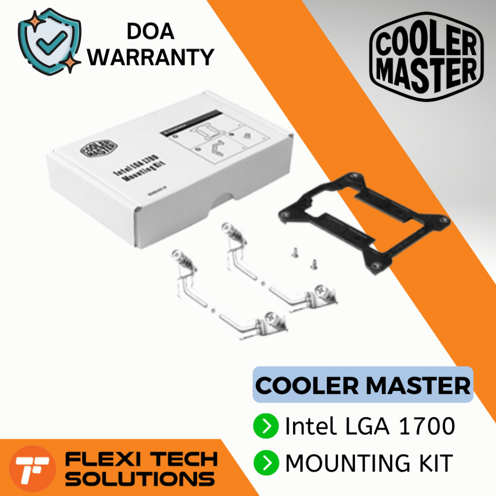 Flexi Tech COOLER MASTER Intel LGA 1700 Mounting Kit Upgrade kit For
