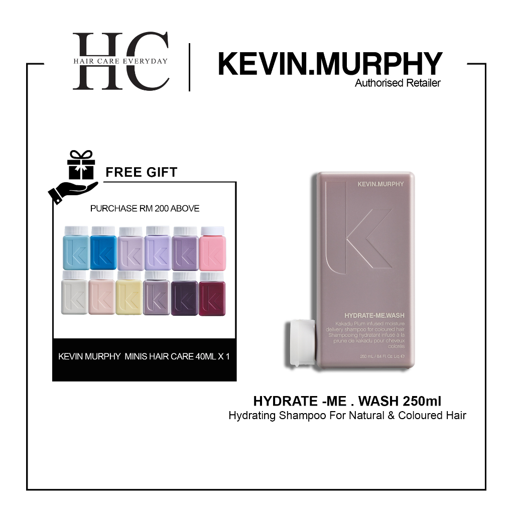 Kevin Murphy Hydrate ME Wash Hair Shampoo 250ml ( Hydrating Shampoo For Natural & Coloured Hair